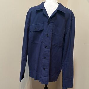 Banana Republic Dark Blue Men's Button Down